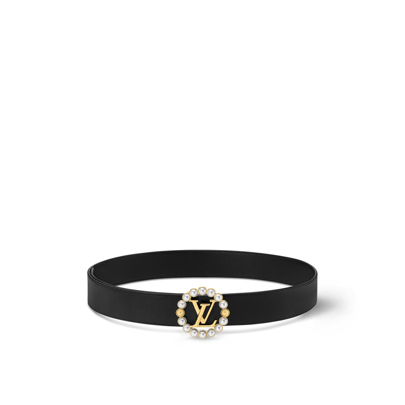 LV Circle Pearl 35MM Reversible Belt 1