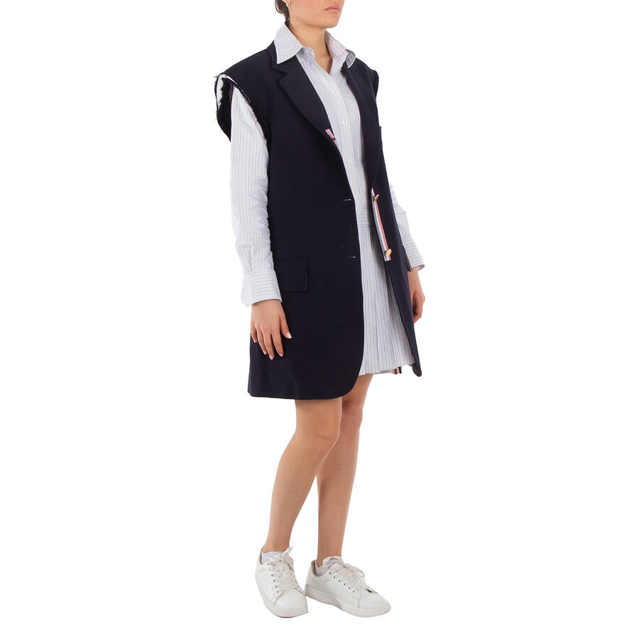 Thom Browne Oversize Sleeveless Classic Sport - 3