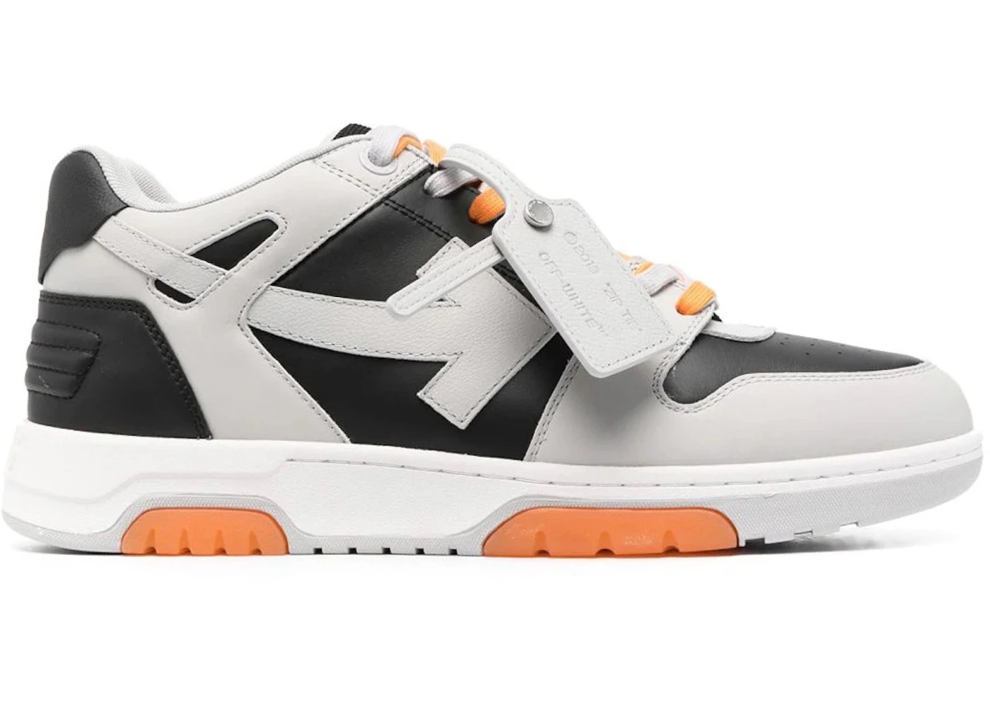 OFF-WHITE Out of Office Sneaker Grey Black Orange - 1