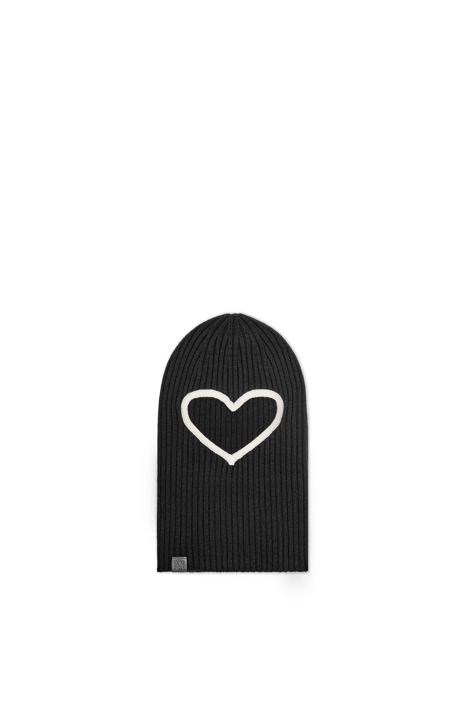 Heart balaclava in. wool - 1