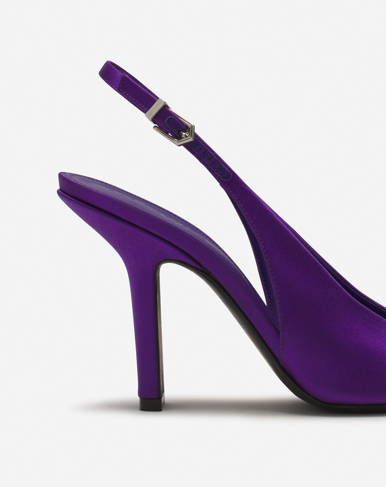 MESURE SATIN PUMPS - 5