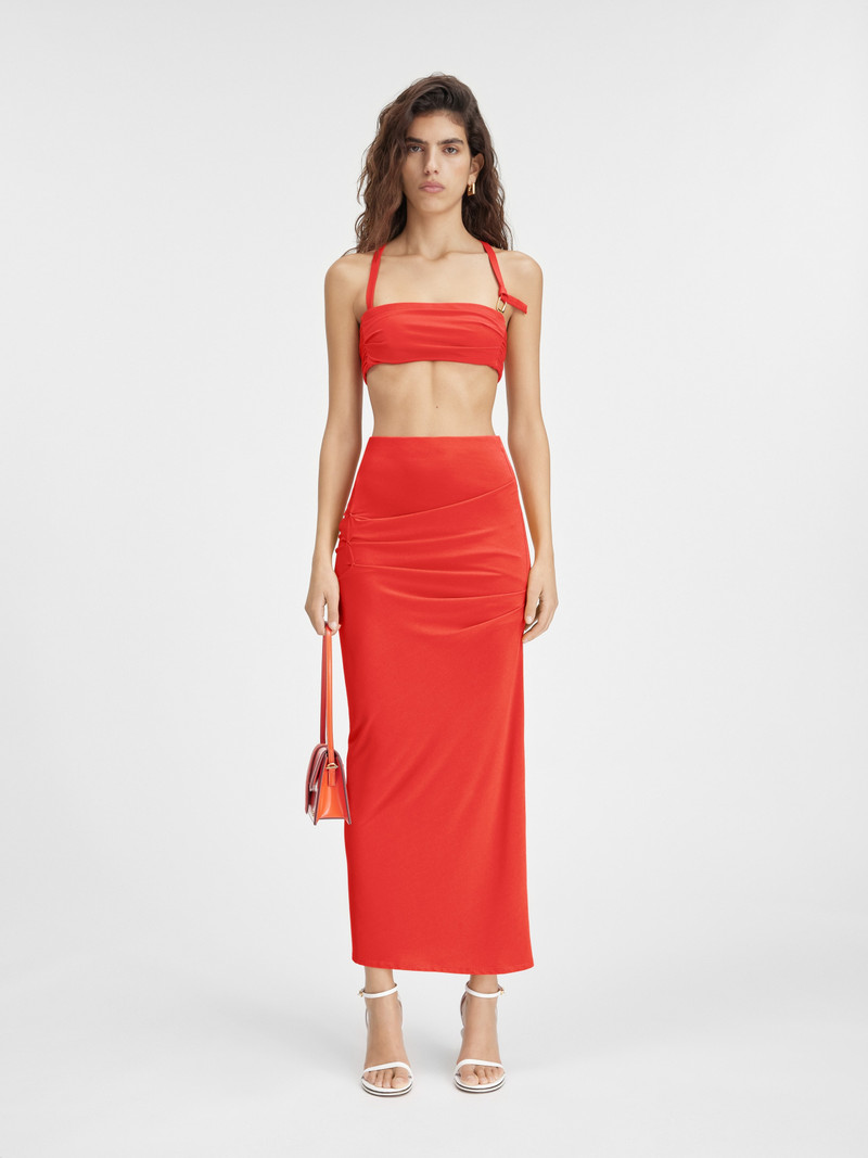 JACQUEMUS The Drapeado skirt outlook