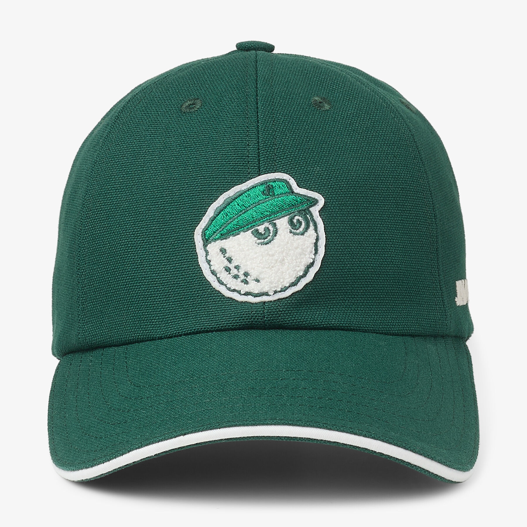 Jimmy Choo / Malbon 2.0 Cap
Malbon Green Embroidered Cotton Cap - 2