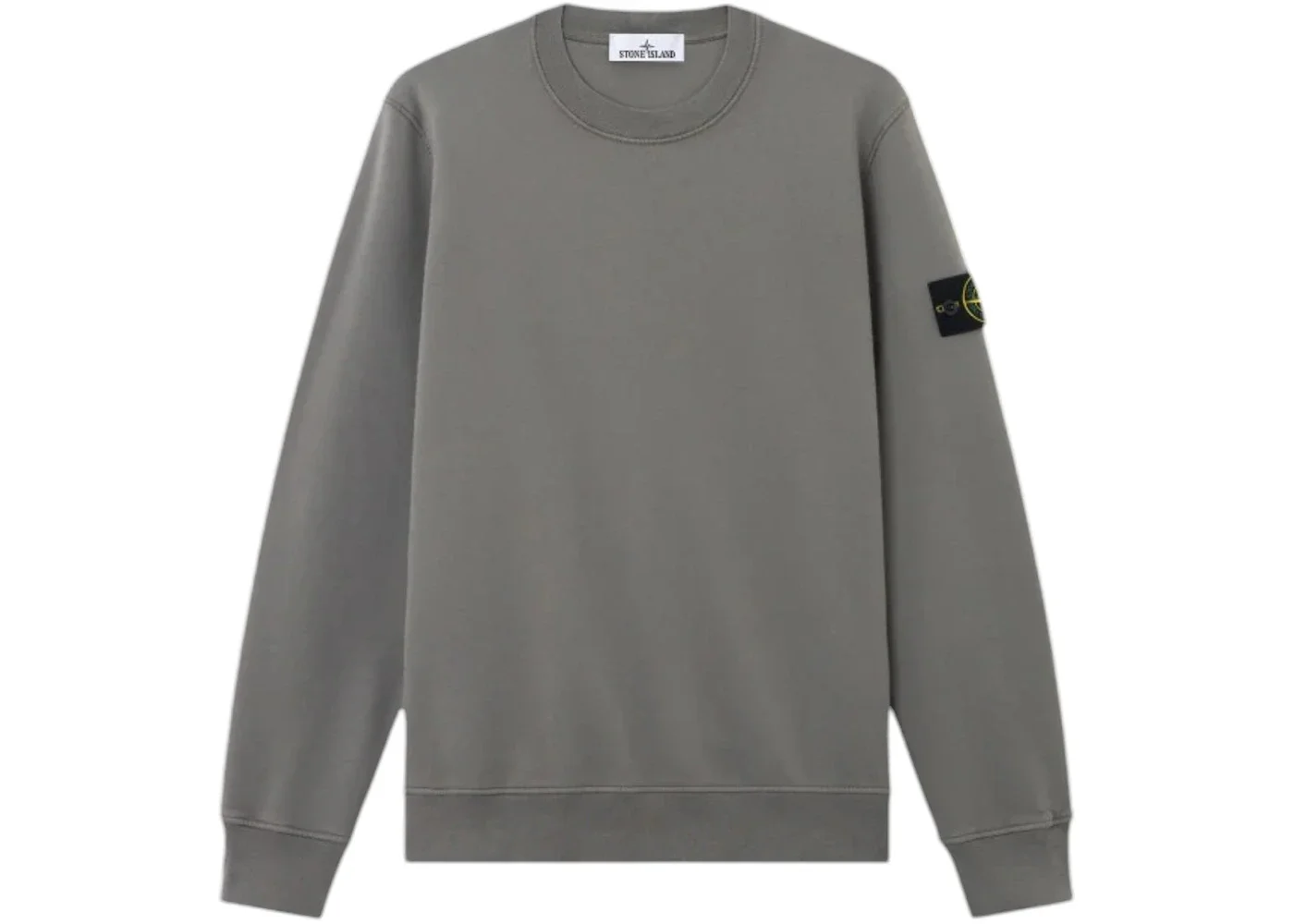 Stone Island Felpa Crewneck Cement - 1