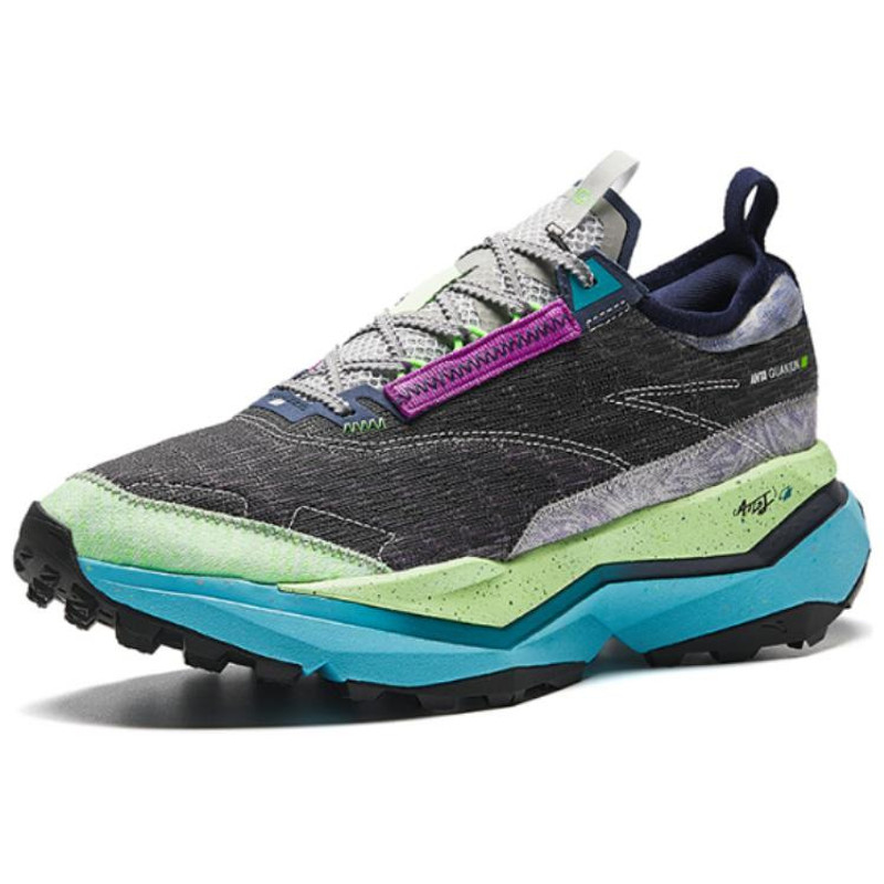 ANTA ANTA Running Shoes 'Grey Green Blue' 112416610A-3 outlook