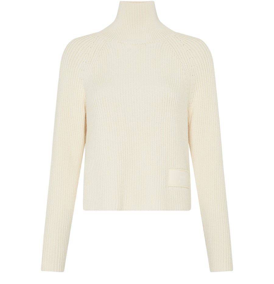 Ami label sweater - 1