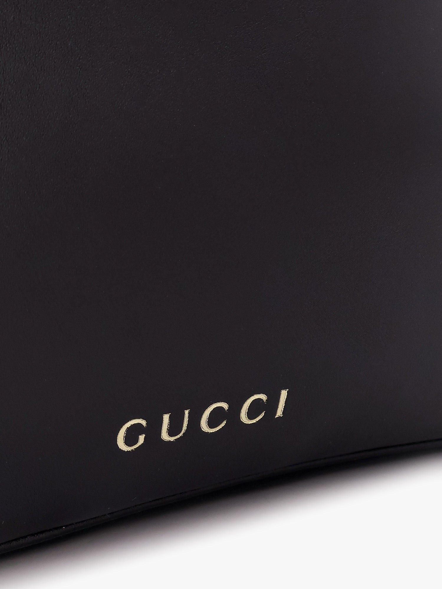 Gucci Gg Emblem Leather Shoulder Bag With Frontal Logo - 5