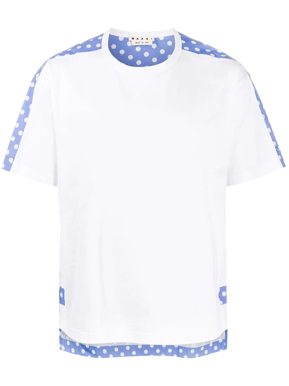 polka dot print T-shirt  - 1