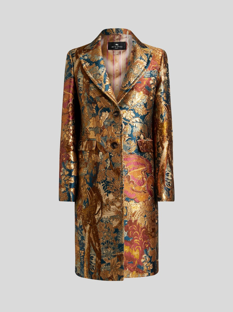 JACQUARD COAT - 1