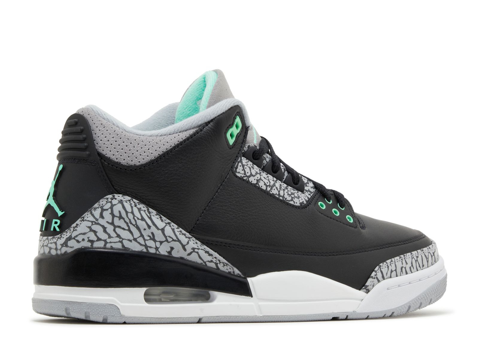 JORDAN 3 RETRO 'GREEN GLOW' - 3