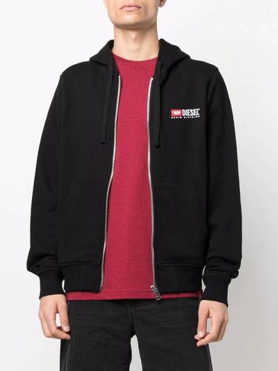 Diesel S-Ginn-Hood-Zip-Div hoodie outlook