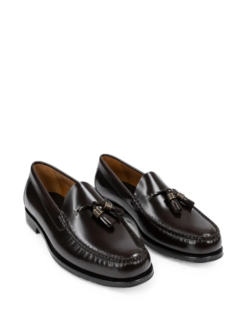 G.H.BASS TASSEL-DETAIL LEATHER LOAFERS outlook