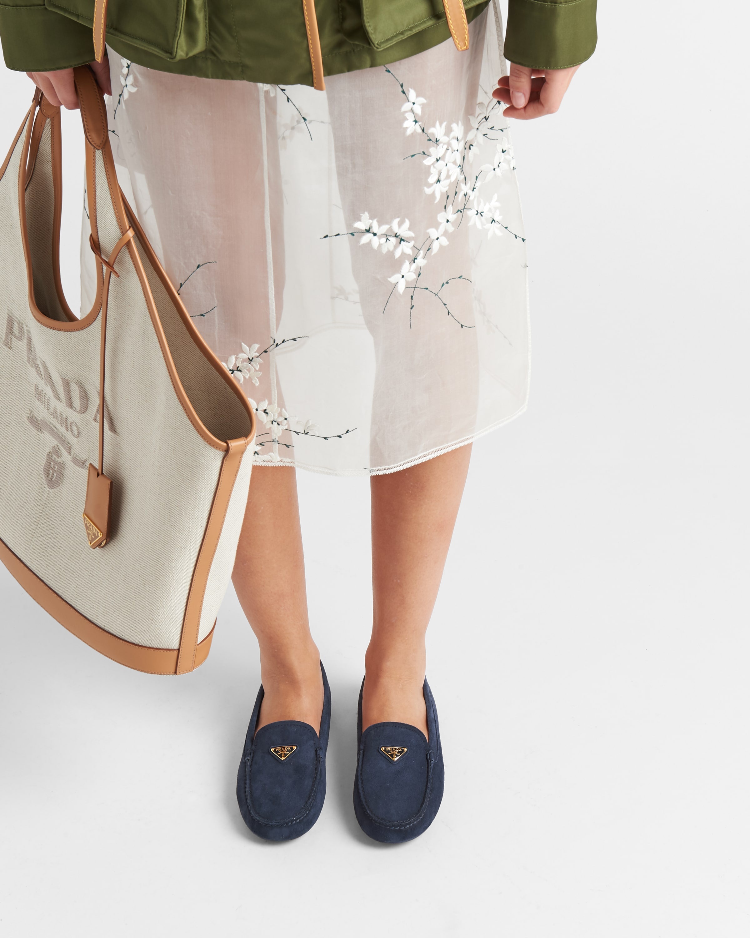 Suede driving loafers - 3