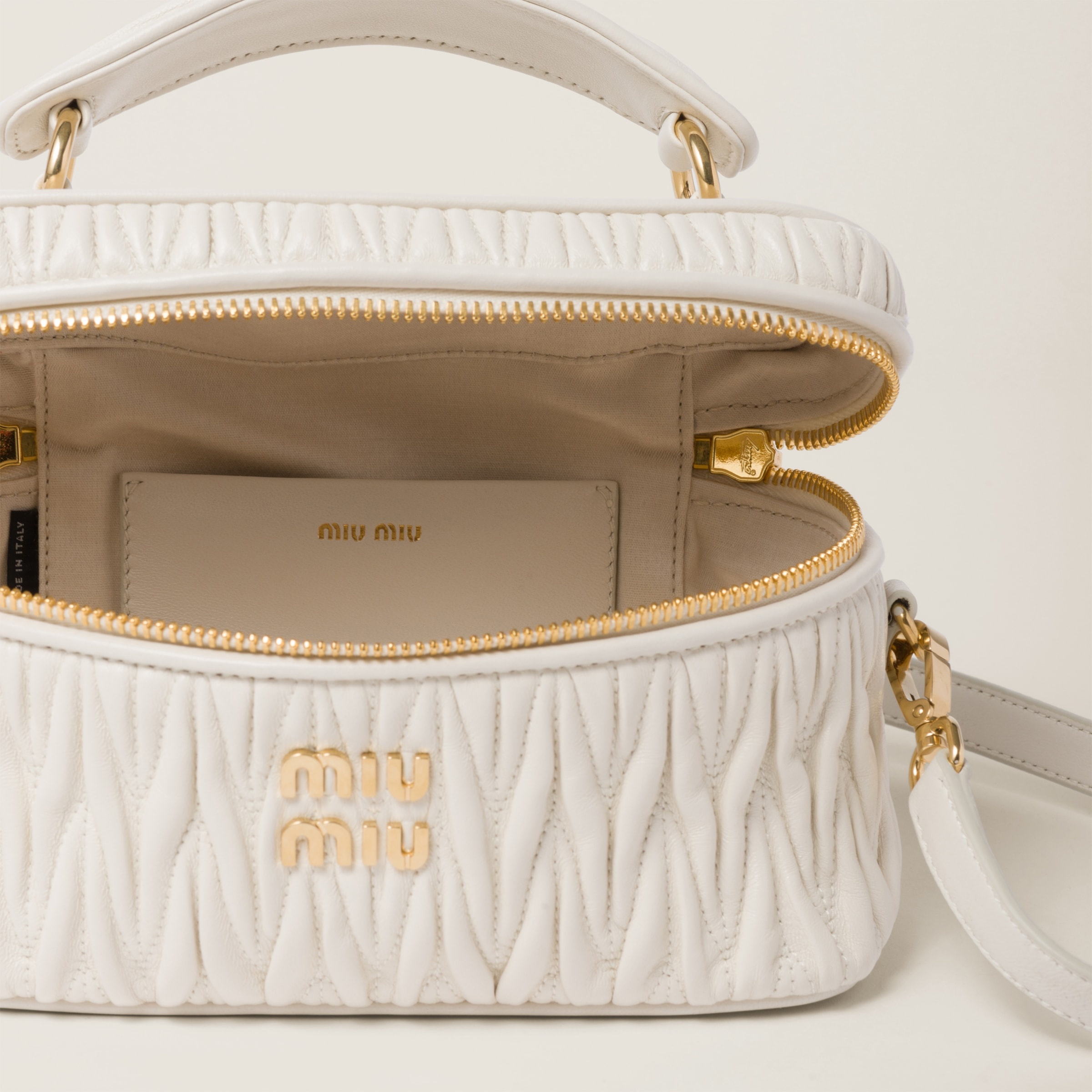 Matelassé nappa leather shoulder bag - 6