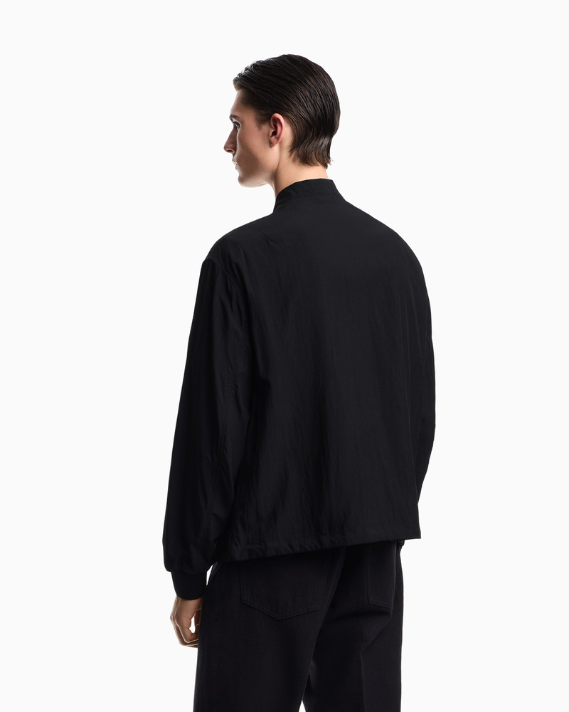 EMPORIO ARMANI VISCOSE AND POLYAMIDE BLOUSON outlook