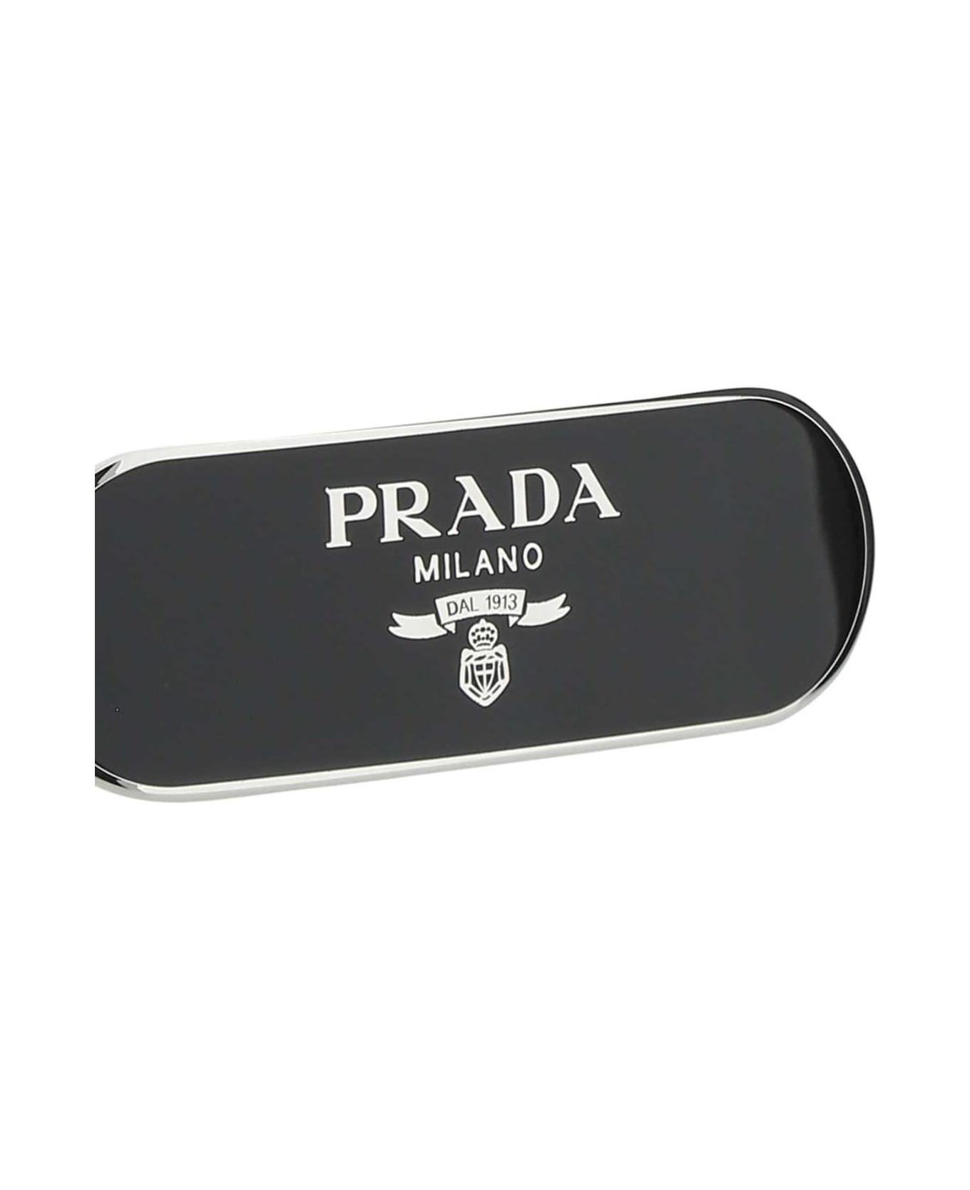 Black Metal Hair Clip - 2