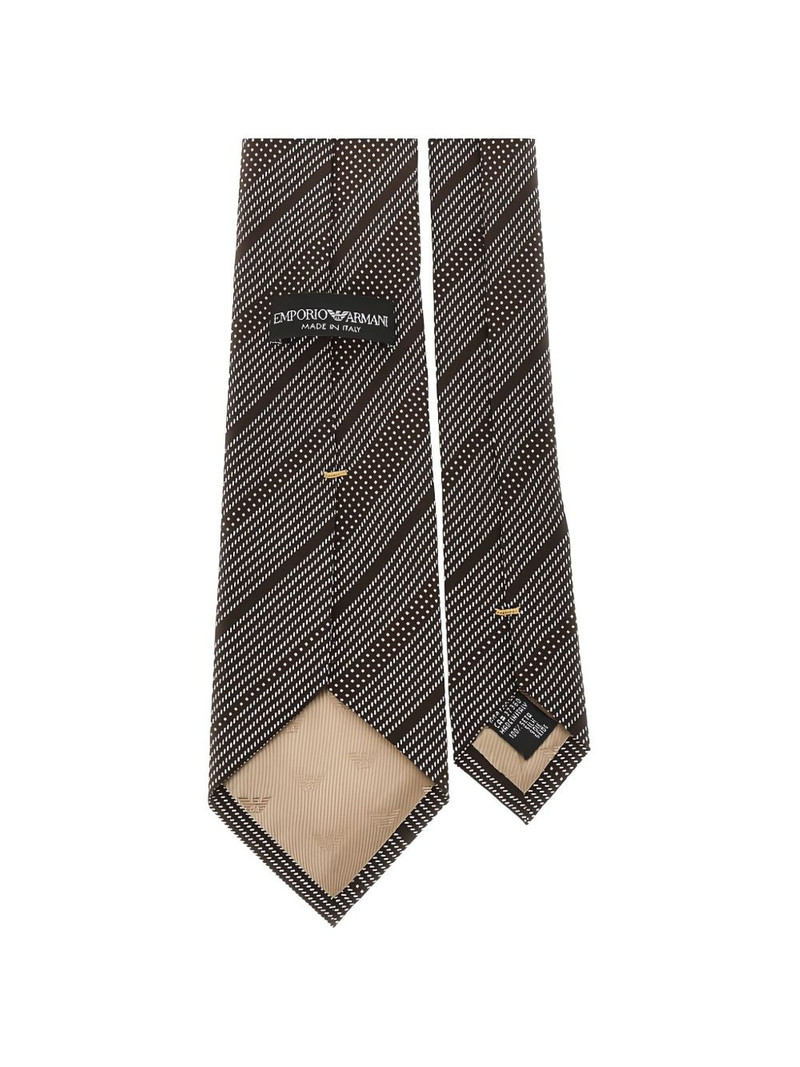 EMPORIO ARMANI patterned tie outlook