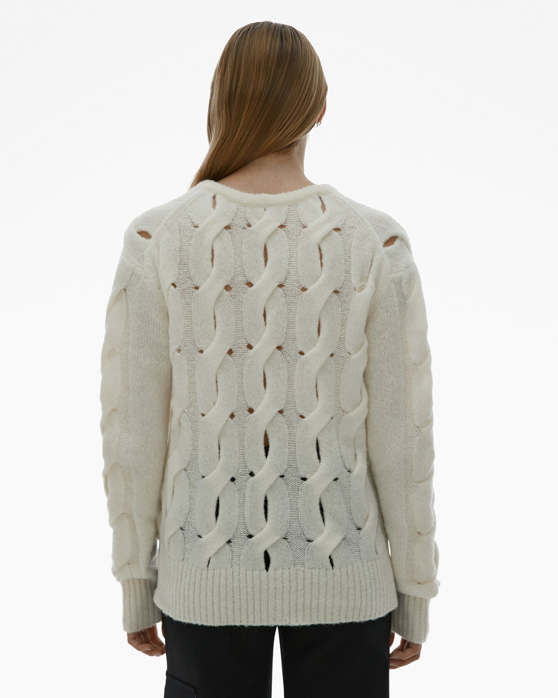 CABLE KNIT CARDIGAN - 4
