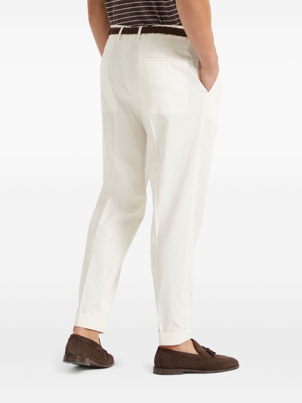 pleated trousers - 4