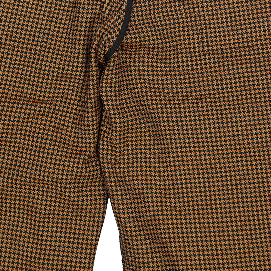 Chloe Ladies In Houndstooth Cotton Wool High-rise Flared Trousers, Brand Size 36 (US Size 4) - 2