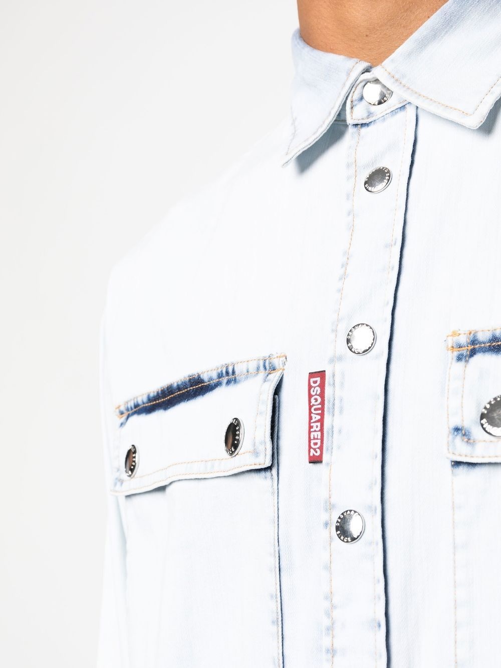 four-pocket denim jumpsuit - 5