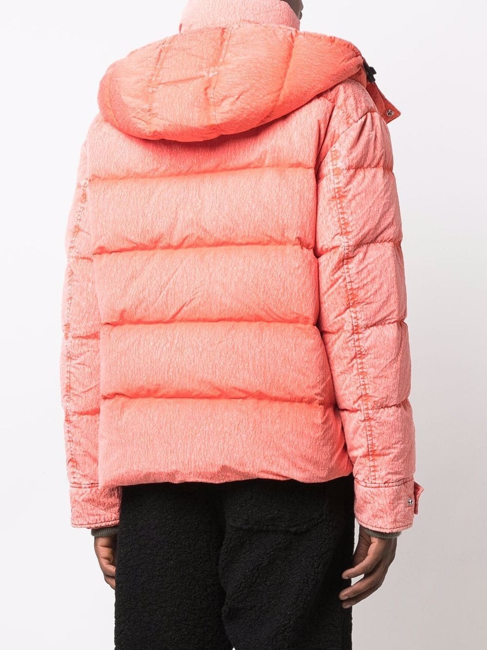 Gilles wrinkled-effect puffer coat - 4