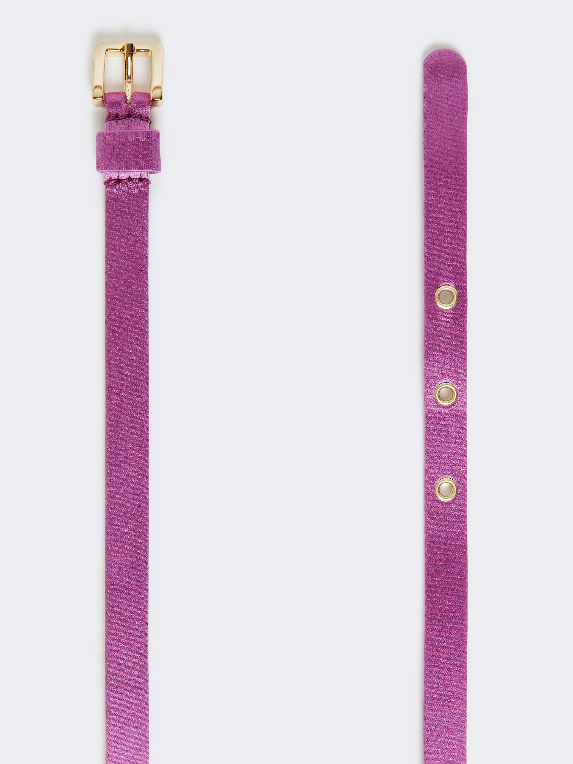 GIORAS Bejewelled satin belt - 2