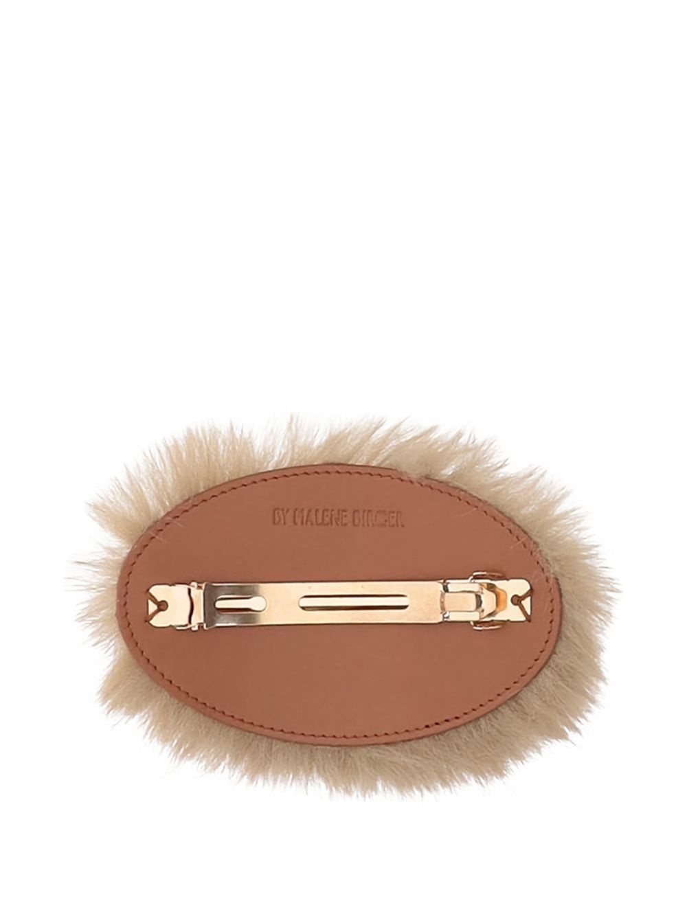 faux-fur hair clip - 2