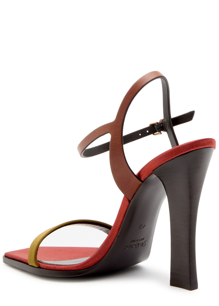 Saint Laurent Lydia 110 Satin Sandals - 2