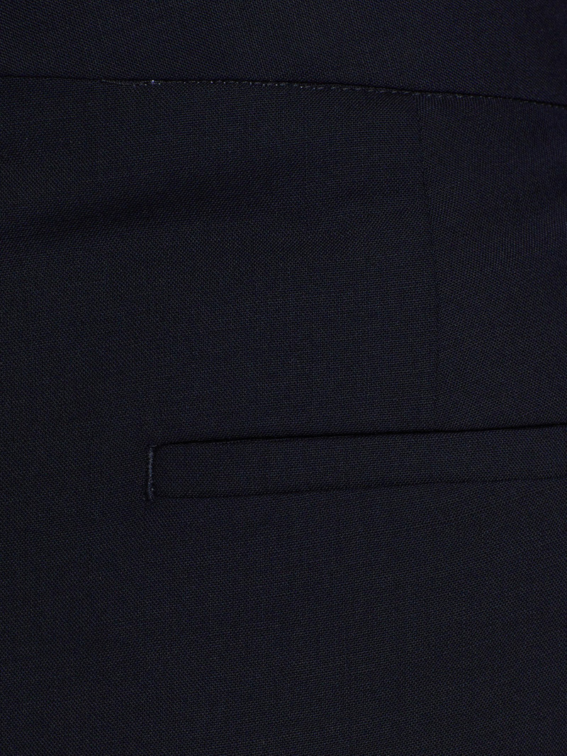 Women's Stretch Wool Straight-Leg Pants - Blue Notte 7