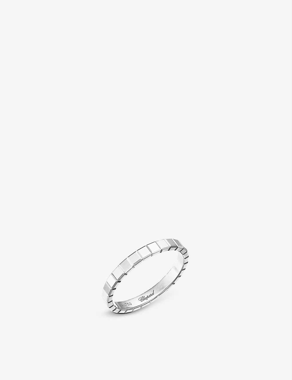 Ice Cube 18ct white-gold ring - 1