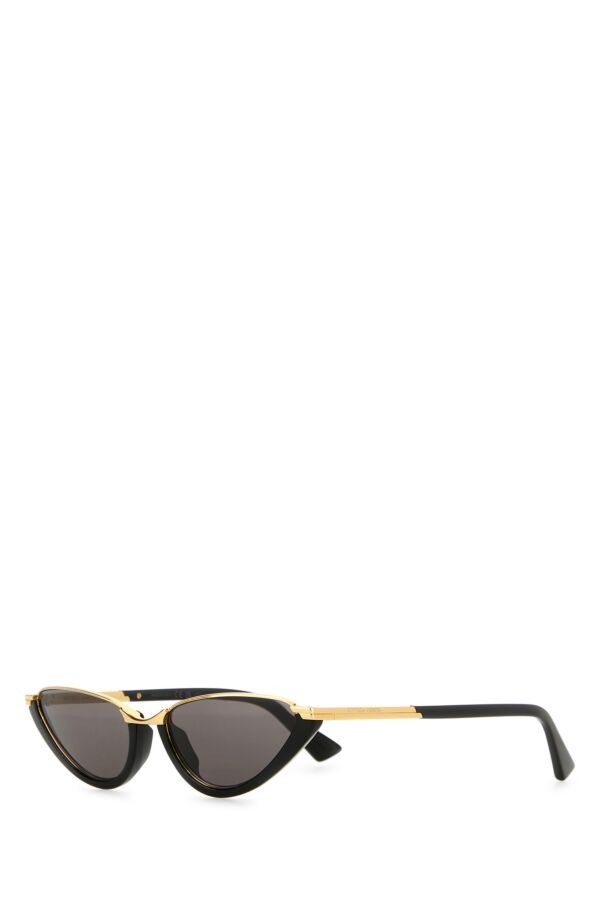 Two-tone acetate and metal sunglasses - 1