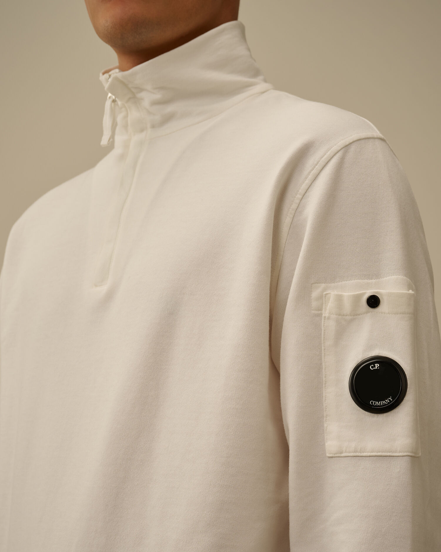 Light Fleece Half Zip Sweatshirt - 5