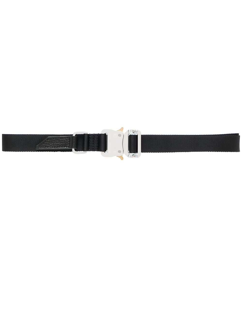 logo buckle belt - 1