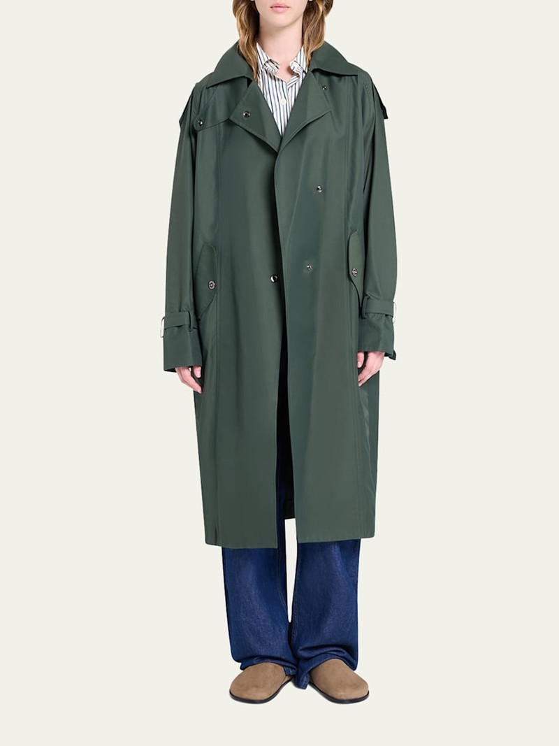 TWP Bogie Long Trench Coat outlook