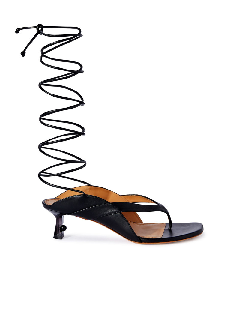 Lollipop Lace Up Sandal - 1