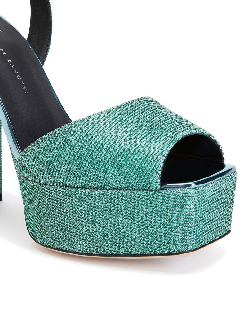 glitter block-heel platform sandals 4