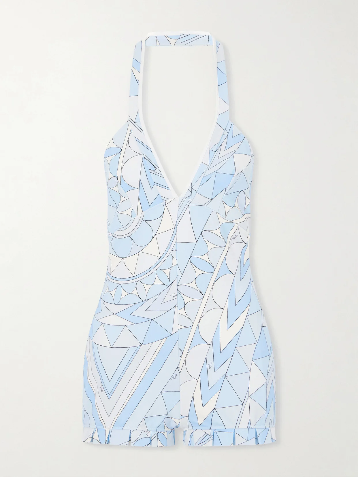 Printed Jersey Playsuit - 1