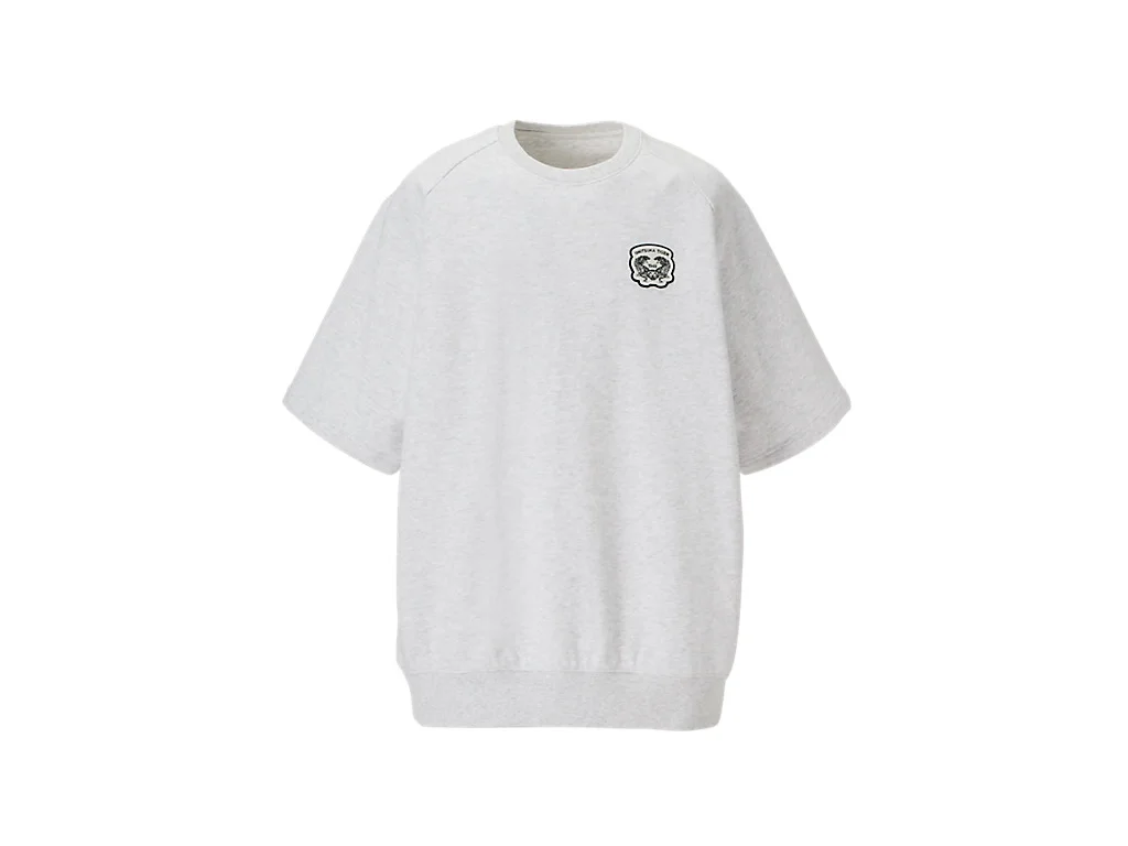 SHORT SLEEVED SWEAT TOP - 1