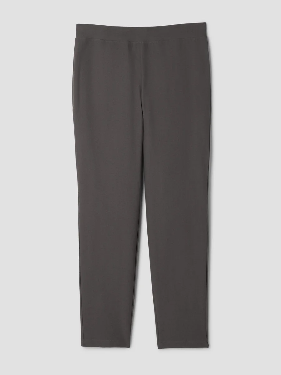 Washable Stretch Crepe Slim Pant - 1