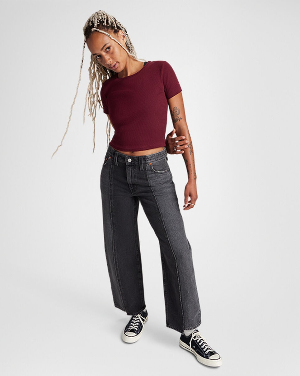 Ribbed Slim T-Shirt - 2