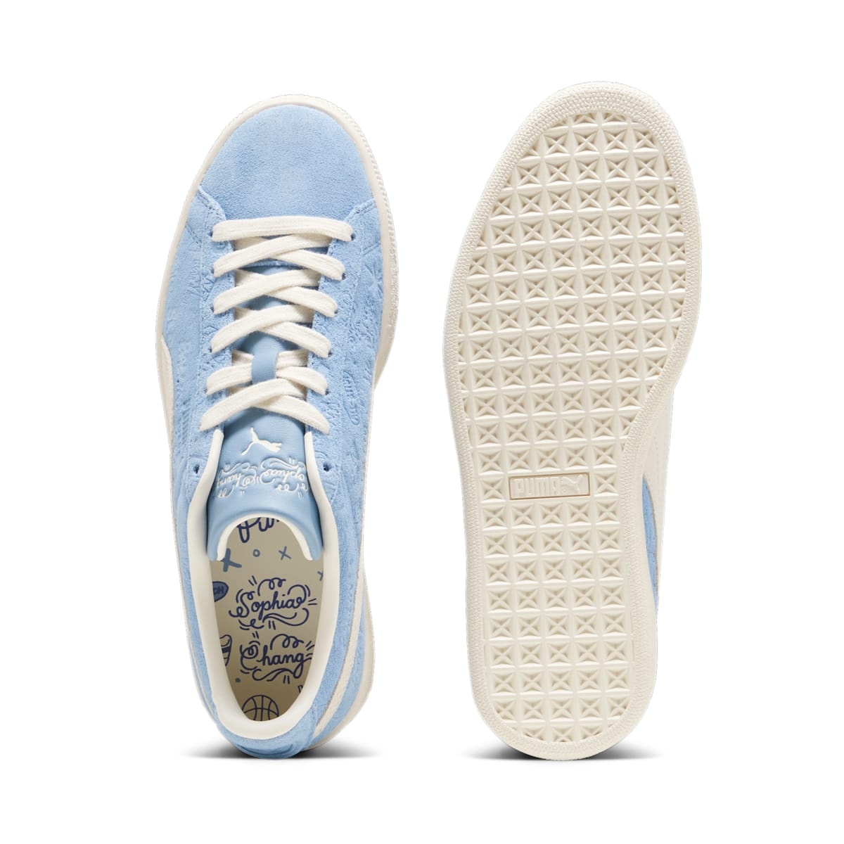 (WMNS) PUMA x Sophia Chang Suede 'Zen Blue' 396045-01 - 4