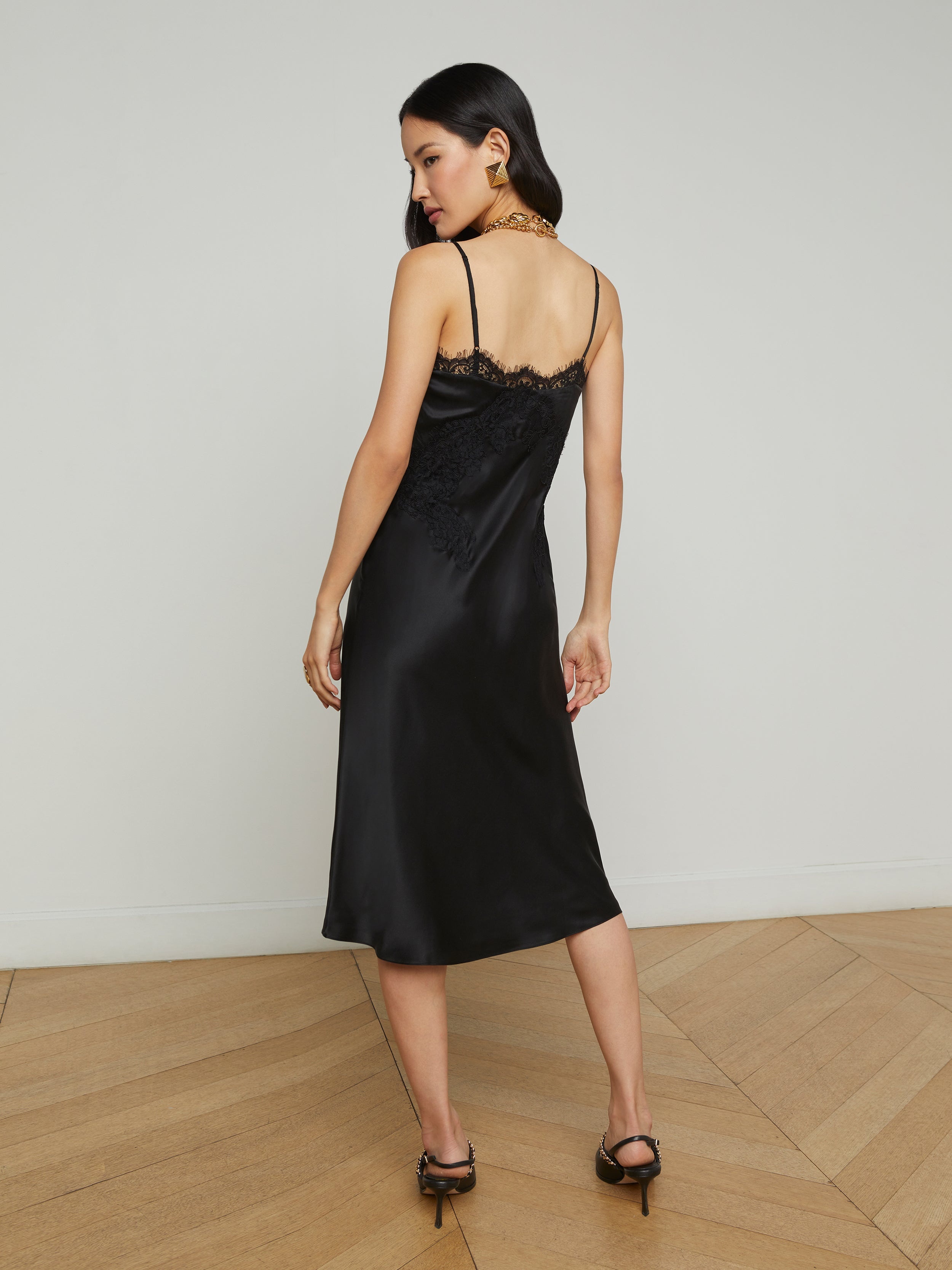 Song Silk Lace Dress - 4