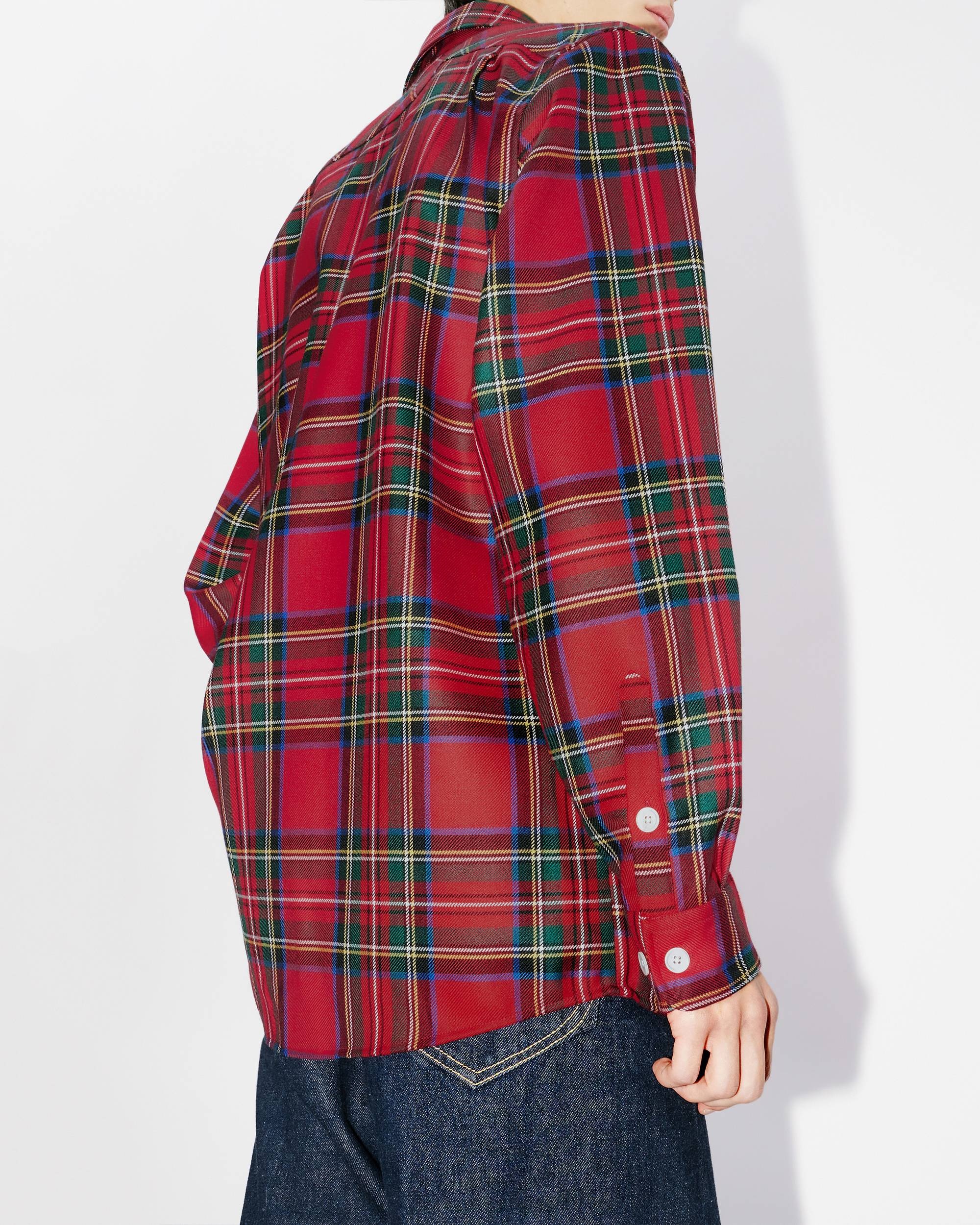 Checked military jacket - 7