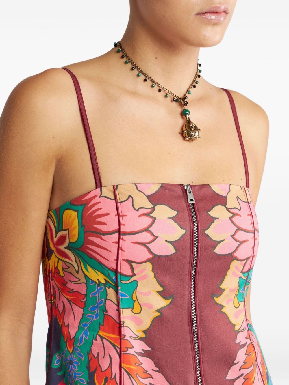 floral-print dress - 4