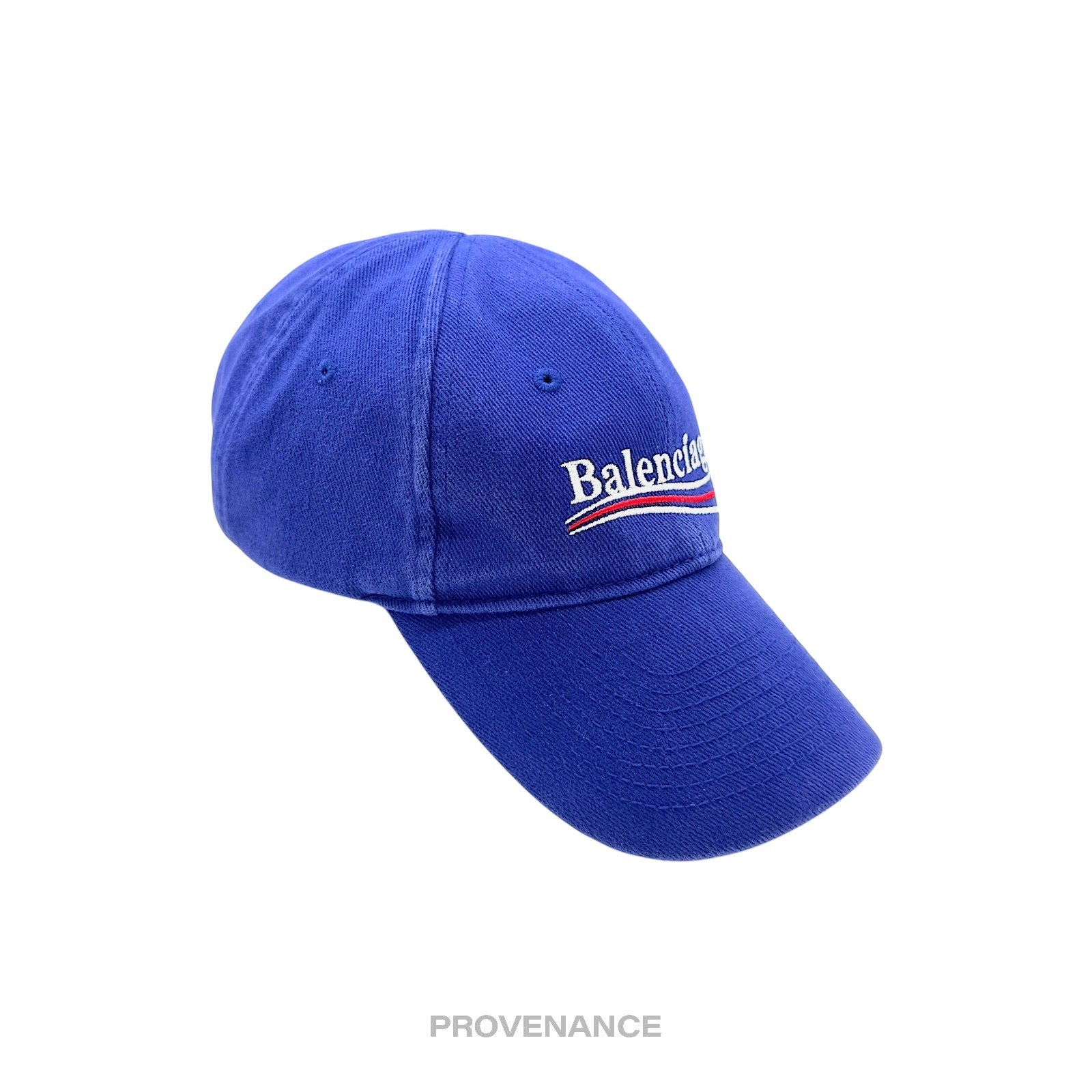 Balenciaga Political Campaign Cap Hat - Archetype Blue - 3