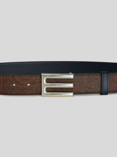 Etro BELT WITH PAISLEY EDGE outlook