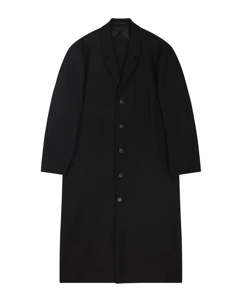 STRUCTURED COAT BLACK WOOL 6