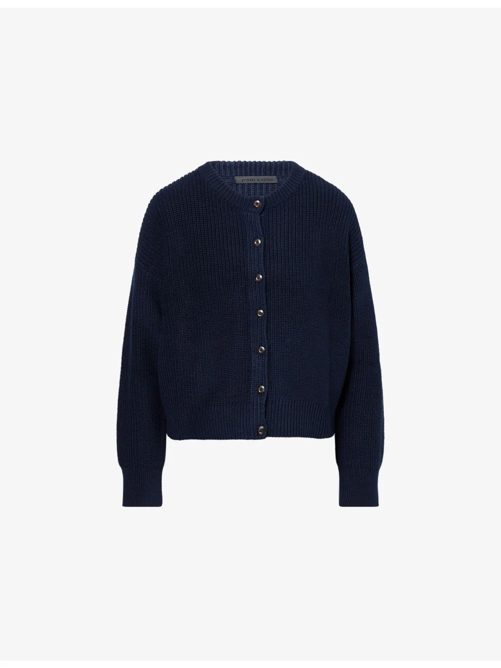 Hayes Crew-Neck Cotton Cardigan - 1