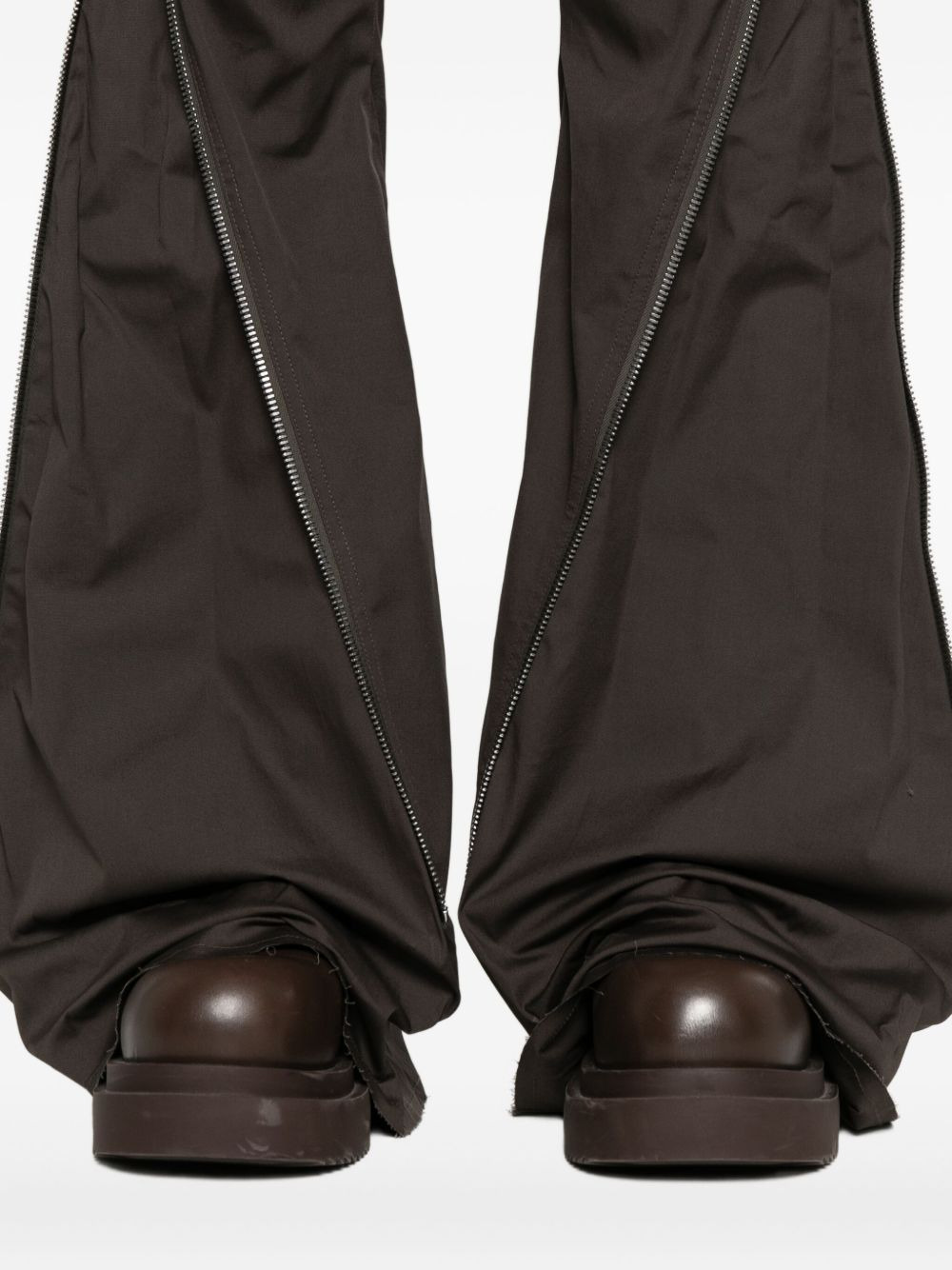 zip-detailing trousers - 5